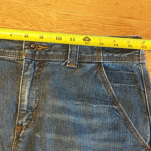 Life is good High Rise Denim Mini-Skirt Size 6 - Picture 10 of 12